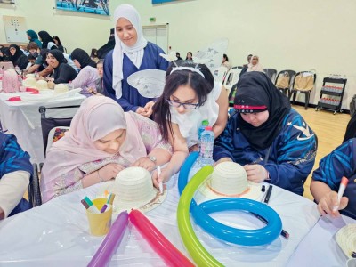 جانب من الفعاليات الترفيهية