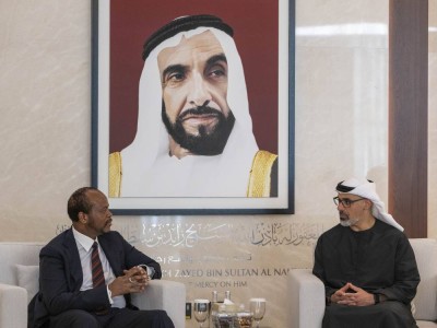 خالد بن محمد بن زايد يبحث مع ملك مملكة إسواتيني سُبل تعزيز التعاون الثنائي