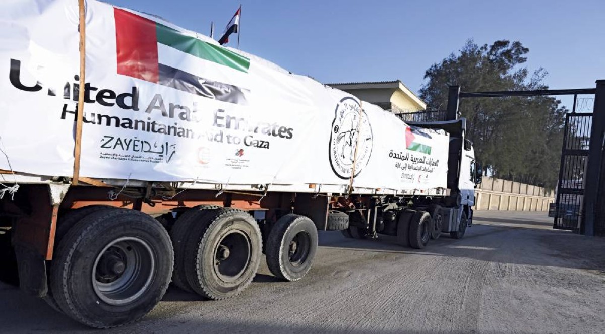 الإمارات تواصل دورها الإنساني تجاه الأشقاء الفلسطينيين