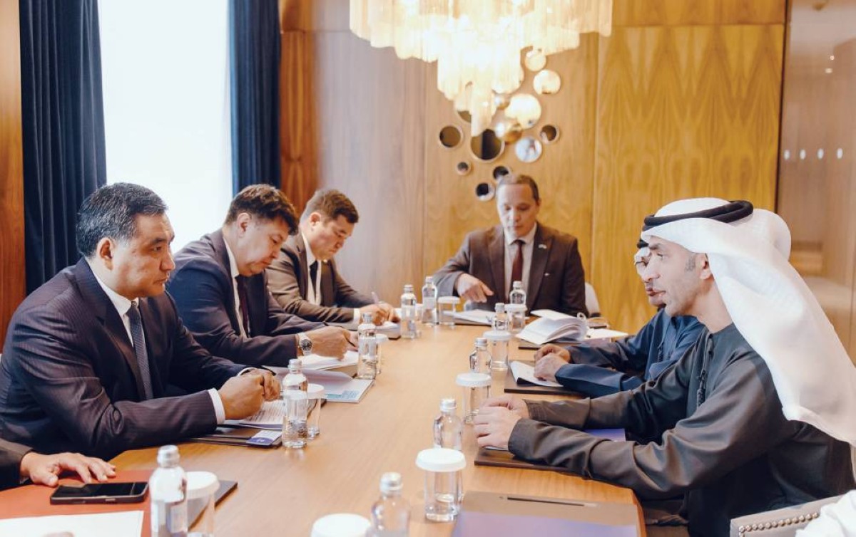 نيابةً عن رئيس الدولة.. ثاني الزيودي يشارك في منتدى أوراسيا الاقتصادي 2026 في كازاخستان