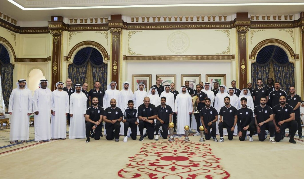 Rashid bin Hamdan awards Al-Nasr 5M AED