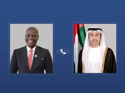 عبدالله بن زايد يبحث هاتفياً مع وزير العلاقات الدولية والتعاون بجنوب أفريقيا أوضاع المنطقة