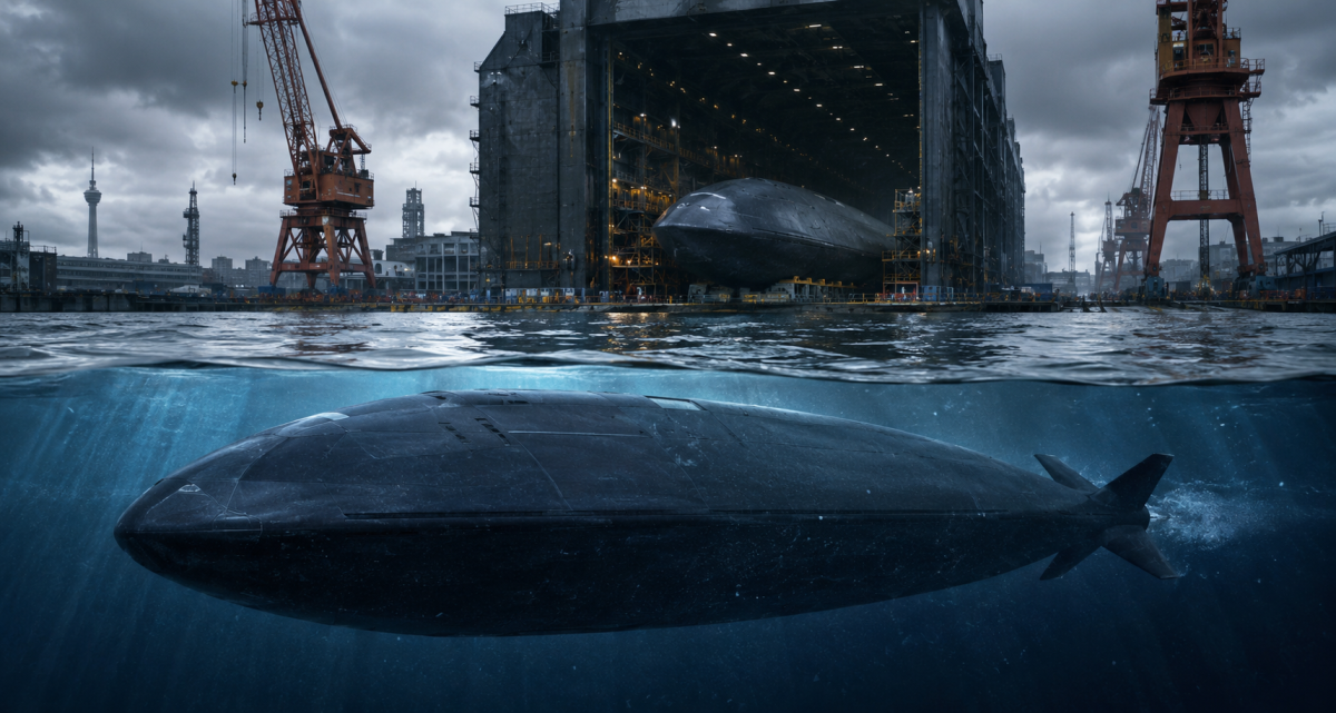 Chinese ghost submarine emerges with mysterious design