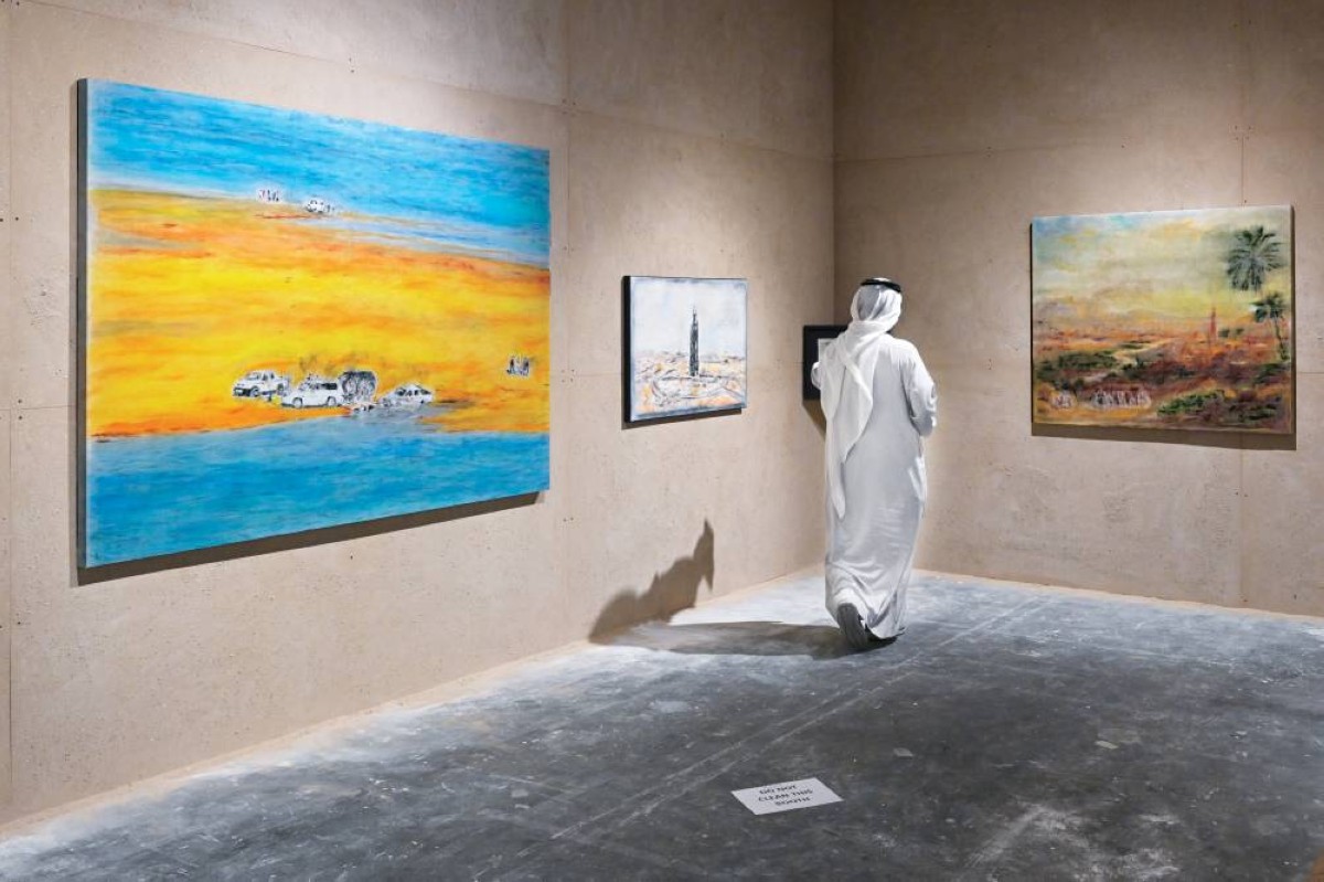 «آرت دبي» تضمن أعمالاً عكست طبيعة المدينة وتحولاتها المستمرة 