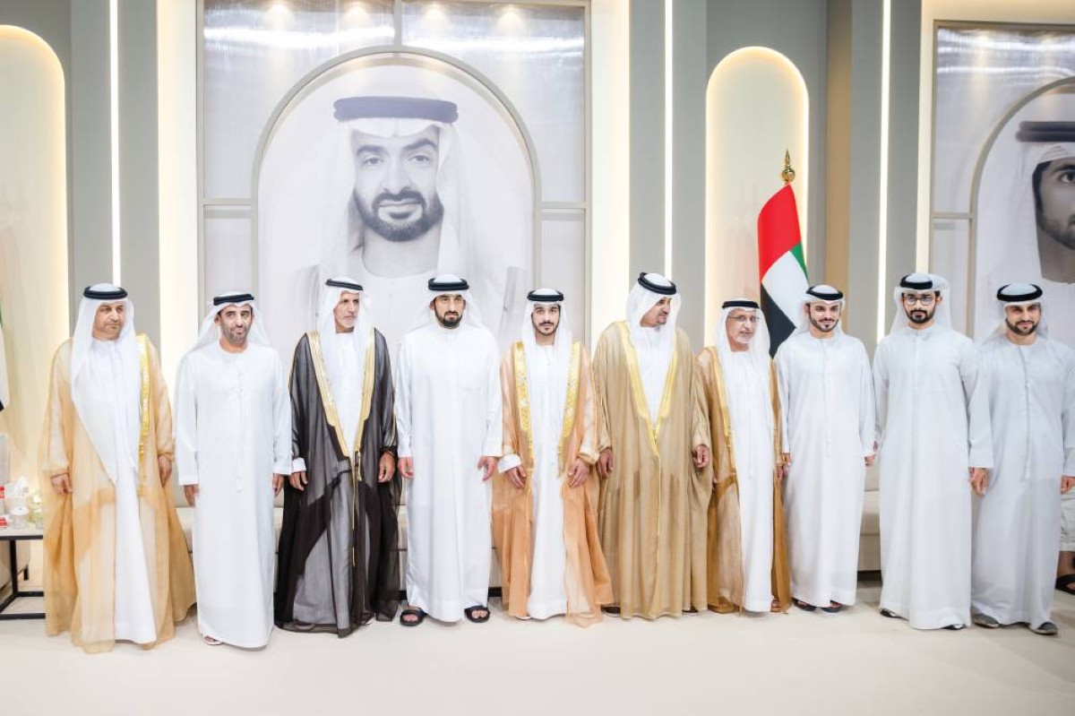 أحمد بن محمد خلال حضوره أفراح الصوالح ومجرن