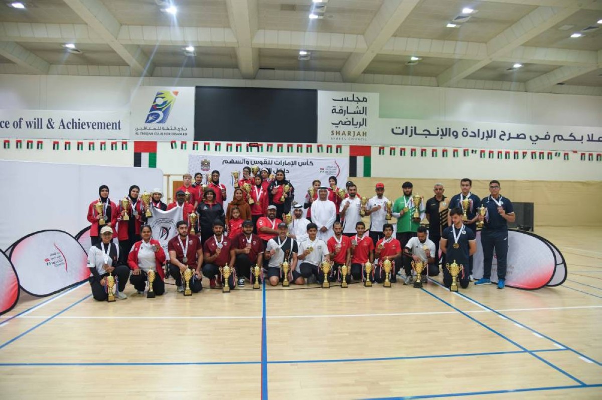 المدام يبرز في نهائي كأس الإمارات للقوس والسهم