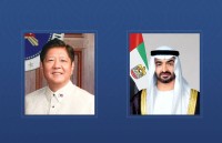 محمد بن زايد يعزي رئيس الفلبين في ضحايا الزلزال