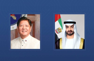 محمد بن زايد يعزي رئيس الفلبين في ضحايا الزلزال