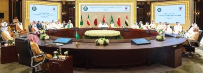 الوفود المشاركة في اجتماع المجلس الوزاري لمجلس التعاون لدول الخليج العربية في المنامة