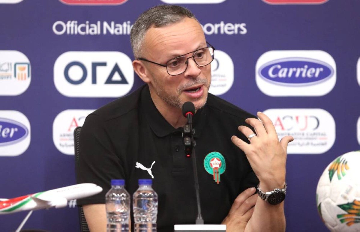 مدرب المغرب: نحترم البرازيل ولا نخشى مواجهتها