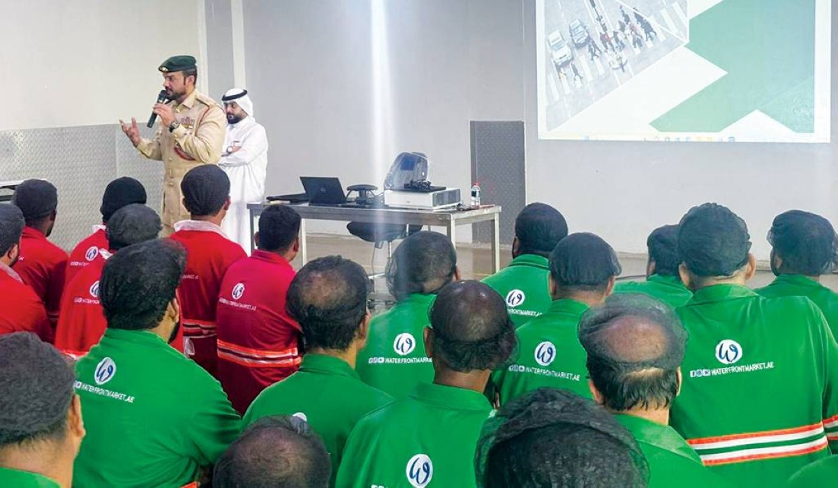 450 مستفيداً من ورشة للعبور من أماكن المشاة