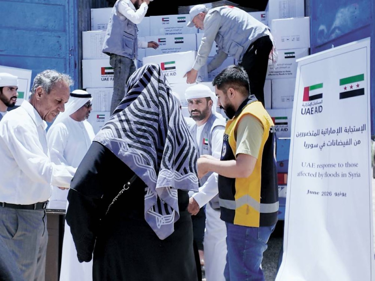 المساعدات الإنسانية أسهمت بتوفير الدعم الأساسي لآلاف المستفيدين في سوريا