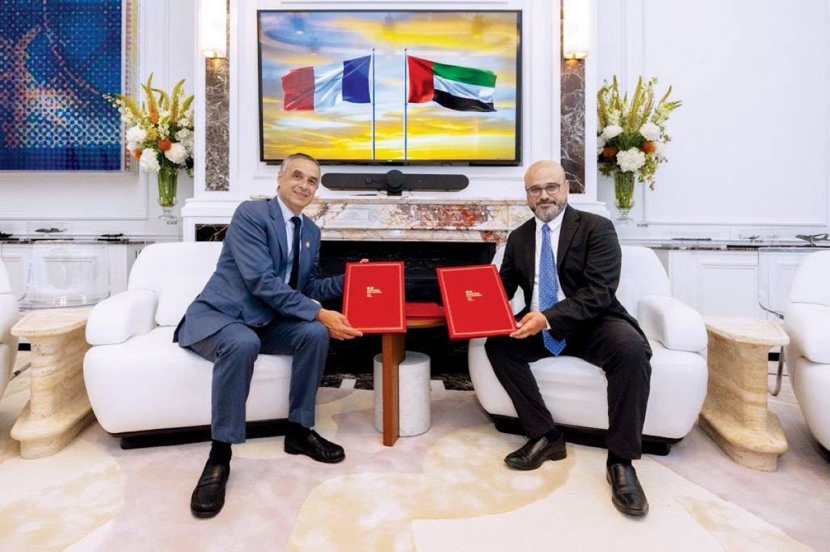حمد المرر خلال تبادل إطار التعاون