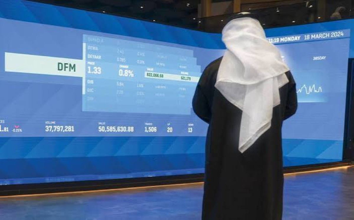 سوق دبي فوق 6110 نقاط مجدداً بمكاسب 2.2 مليار درهم