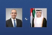 عبدالله بن زايد ووزير الخارجية المصري يبحثان هاتفياً العلاقات الأخوية والتطورات الإقليمية