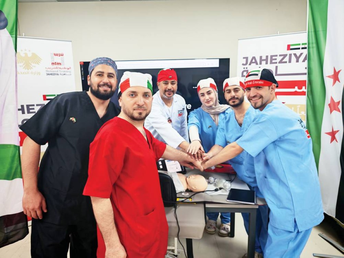 خلال إحدى ورشات التدريب
