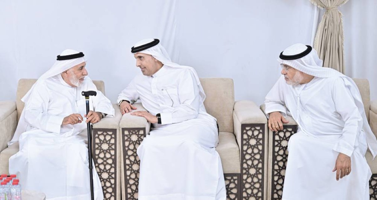 طلال بالهول معزياً أسرة الفقيد