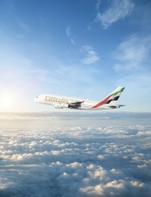 طيران الإمارات تشغل طائرات A380 على خط دلهي 25 أكتوبر