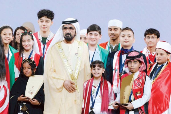 مبادرات محمد بن راشد تثري معارف الأجيال وتغرس في نفوسهم الطموح والقيم