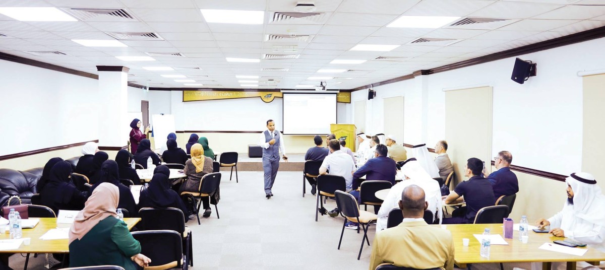 مركز جمعة الماجد يقيم ورشة عمل حول القيادة والإدارة بالتواصل الفعّال