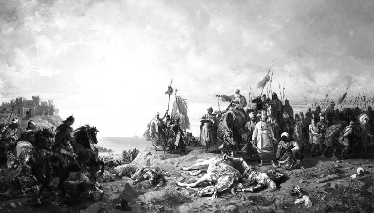 1402 تيمورلنك المغولي ينتصر على العثمانيين في واحدة من أكبر معارك القرون الوسطى.