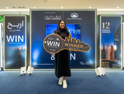 «اربح منزلك في دبي» تسعد مقيمة هندية في أبوظبي
