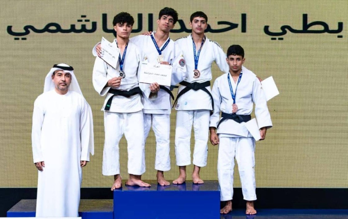 "جودو الإمارات" يحصد 8 ميداليات في افتتاح البطولة العربية بالأردن