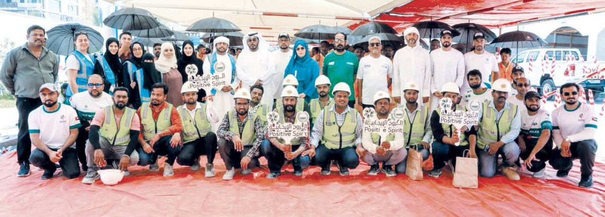 مجلس الروح الإيجابية يواصل مبادرة «ظلاً وأجراً»