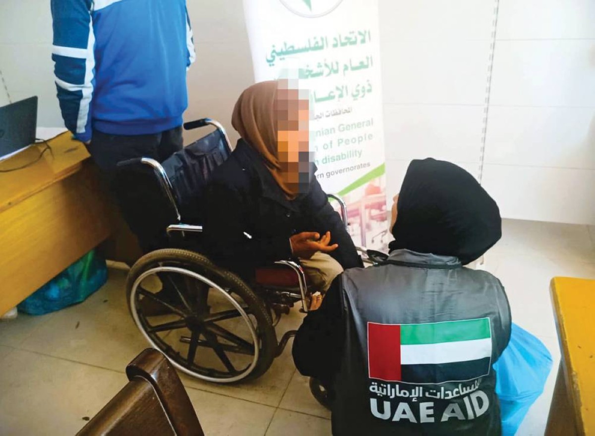 الإمارات تواصل ترسيخ نموذج إنساني متكامل في دعم الأشخاص ذوي الإعاقة والمصابين في غزة