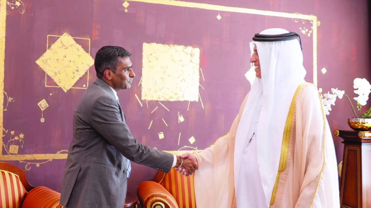 سعود بن صقر يشيد بجهود قنصل الهند في تعزيز تعاون البلدين