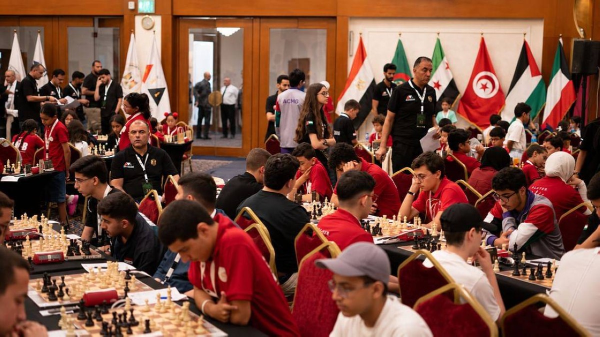 أبطال الإمارات يحققون 18 انتصارًا في افتتاح «عربية الشطرنج»