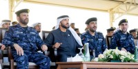 نهيان بن زايد خلال الحفل بحضور سالم الشامسي ووليد الشامسي وعبدالرحمن المنصوري