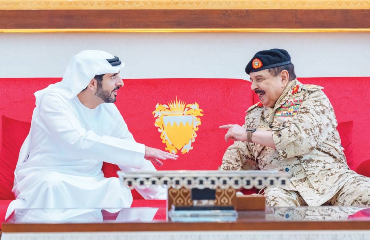 حمد بن عيسى في حديث مع حمدان بن محمد