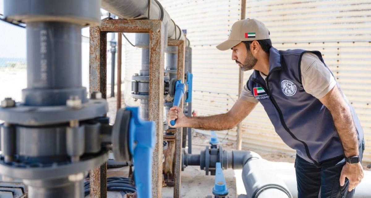  عطاء الإمارات يشمل مختلف الخدمات الأساسية لسكان قطاع غزة   
