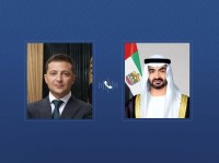 رئيس الدولة والرئيس الأوكراني يبحثان هاتفياً تعزيز علاقات التعاون والتطورات الإقليمية