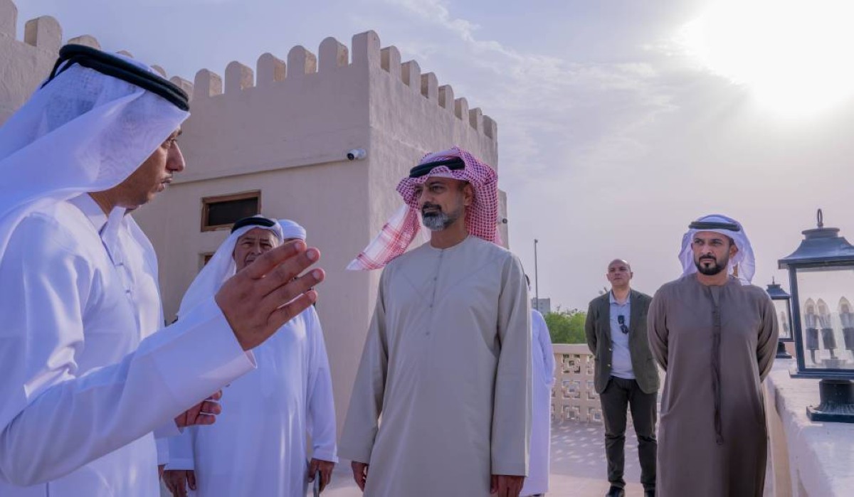عمار بن حميد يتفقد سير العمل في مشروع تطوير متحف المنامة
