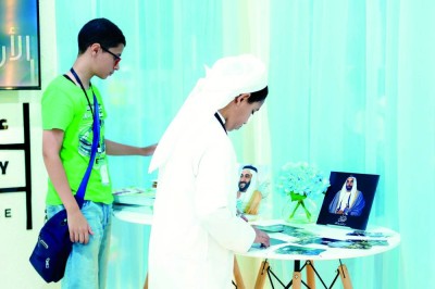 منصة الأرشيف تشهد إقبالاً من الأطفال