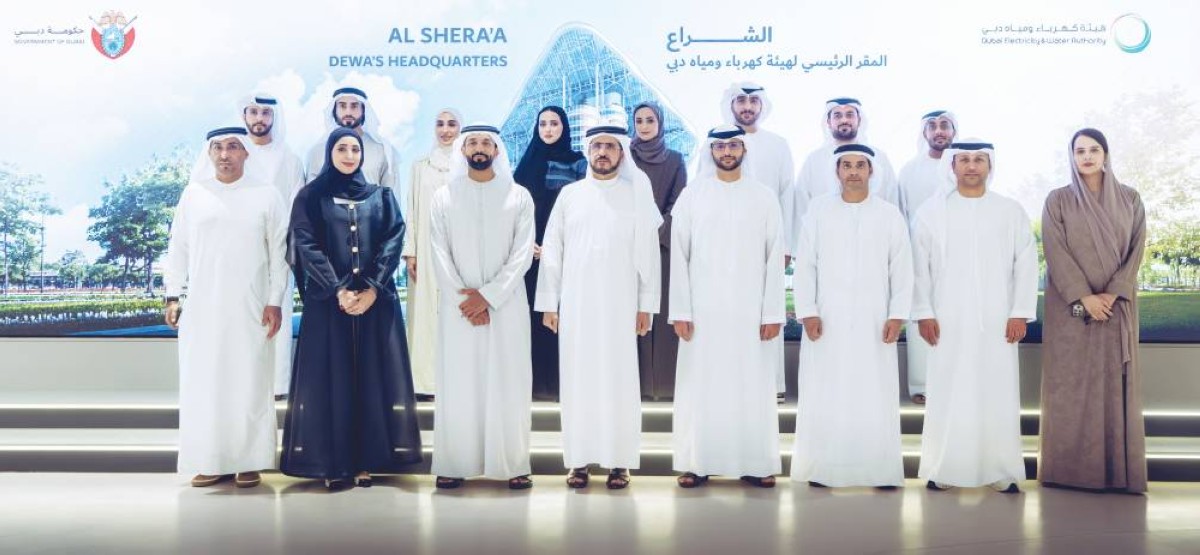 سلطان النيادي وسعيد الطاير خلال اعتماد «المساحة الشبابية»