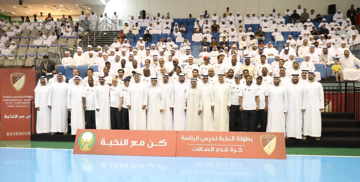 «حي» يتوج ببطولة النخبة لحرس الرئاسة في دبي