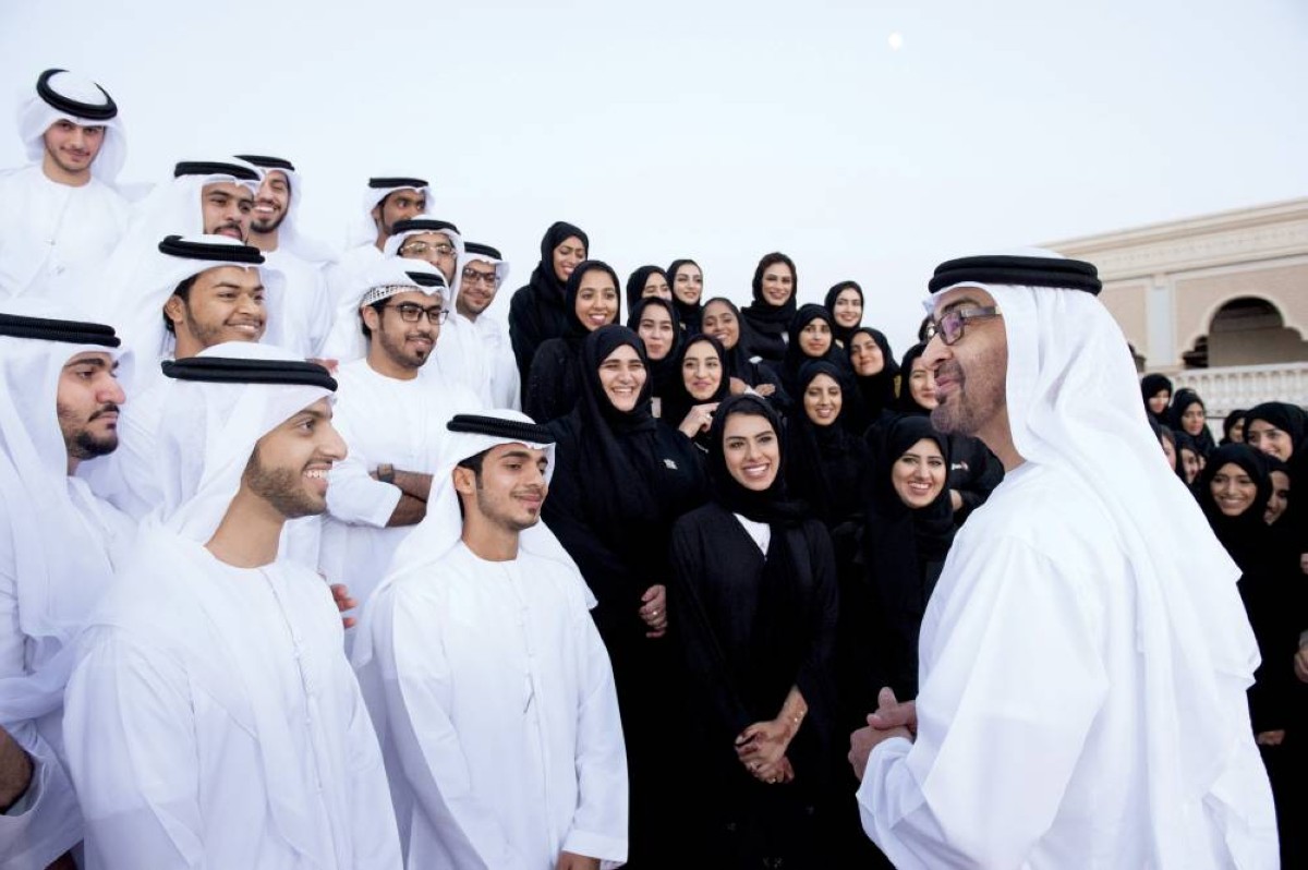محمد بن زايد ومحمد بن راشد: شبابنا رواد الابتكار والثروة الأغلى لوطننا