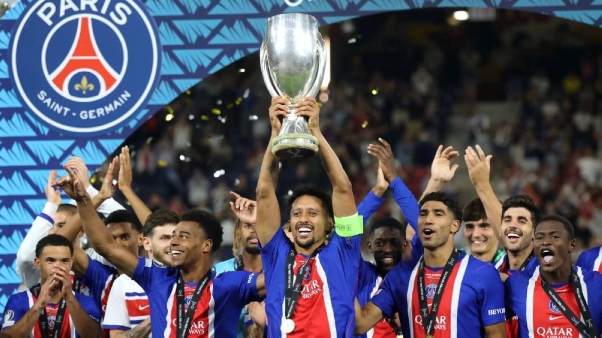 سان جيرمان يحتفظ بلقب كأس السوبر الأوروبي