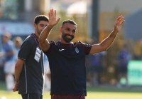 محمد صلاح بديلاً في ظهوره الأول مع طرابزون