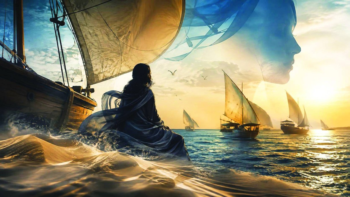 تحول نجاة الظاهري عناصر البحر إلى إشارات نفسية تستحضر ذكريات الماضي