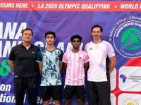 8 ميداليات لمنتخب الإمارات للريشة الطائرة في دولية غانا