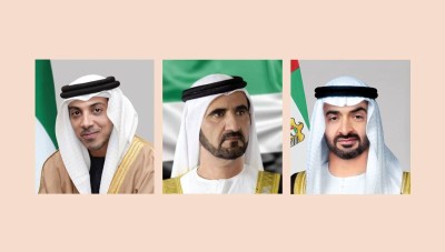 رئيس الدولة ونائباه يهنئون رئيس الجابون بذكرى استقلال بلاده