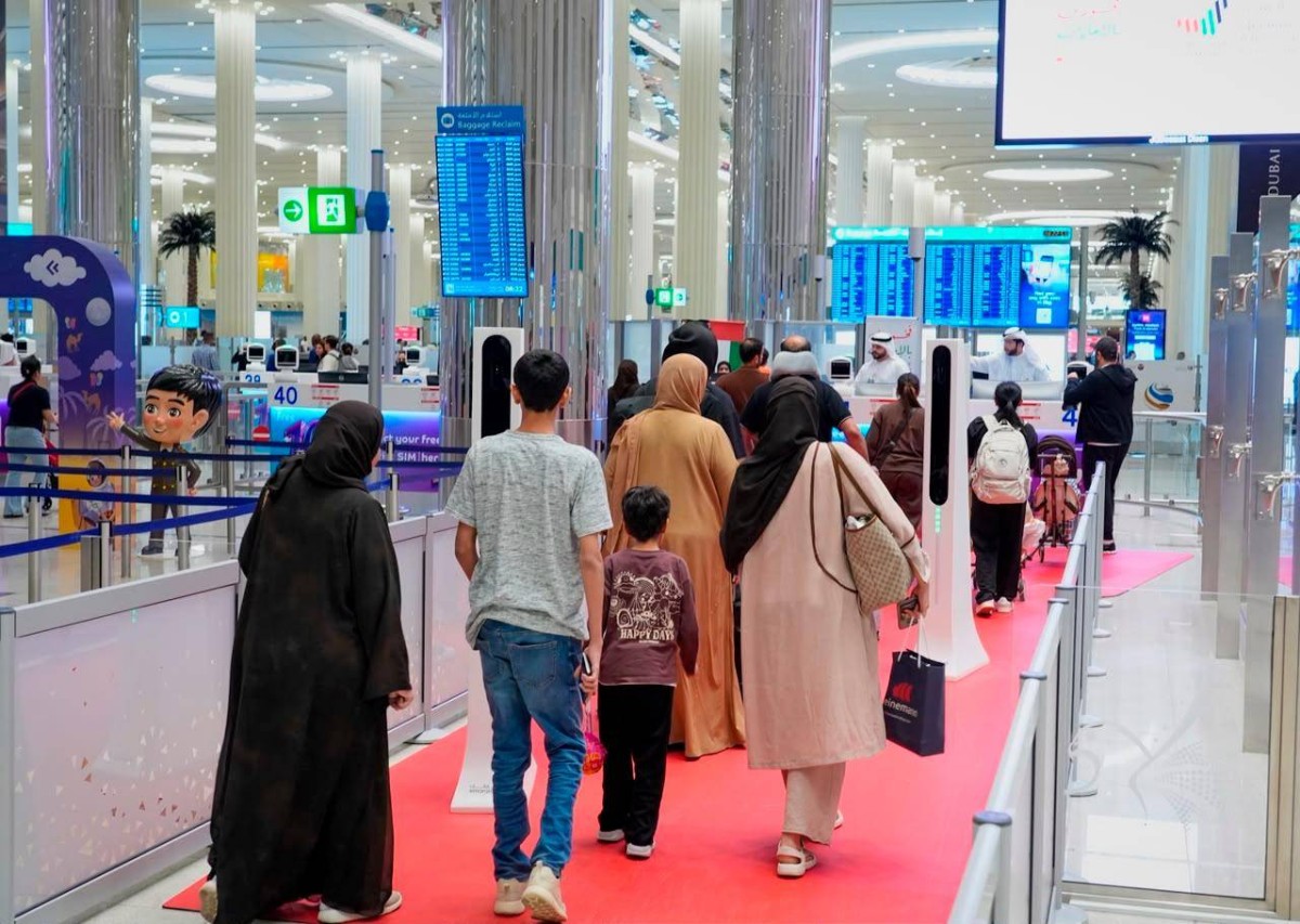 مطارات دبي تستقبل 88 ألف مسافر خلال 24 ساعة