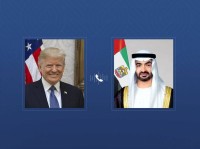 رئيس الدولة يتلقى اتصالاً هاتفياً من الرئيس الأمريكي
