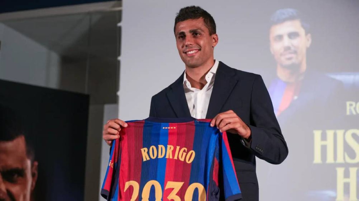 رودري: برشلونة يتناسب مع شخصيتي وأطمح للفوز بدوري الأبطال