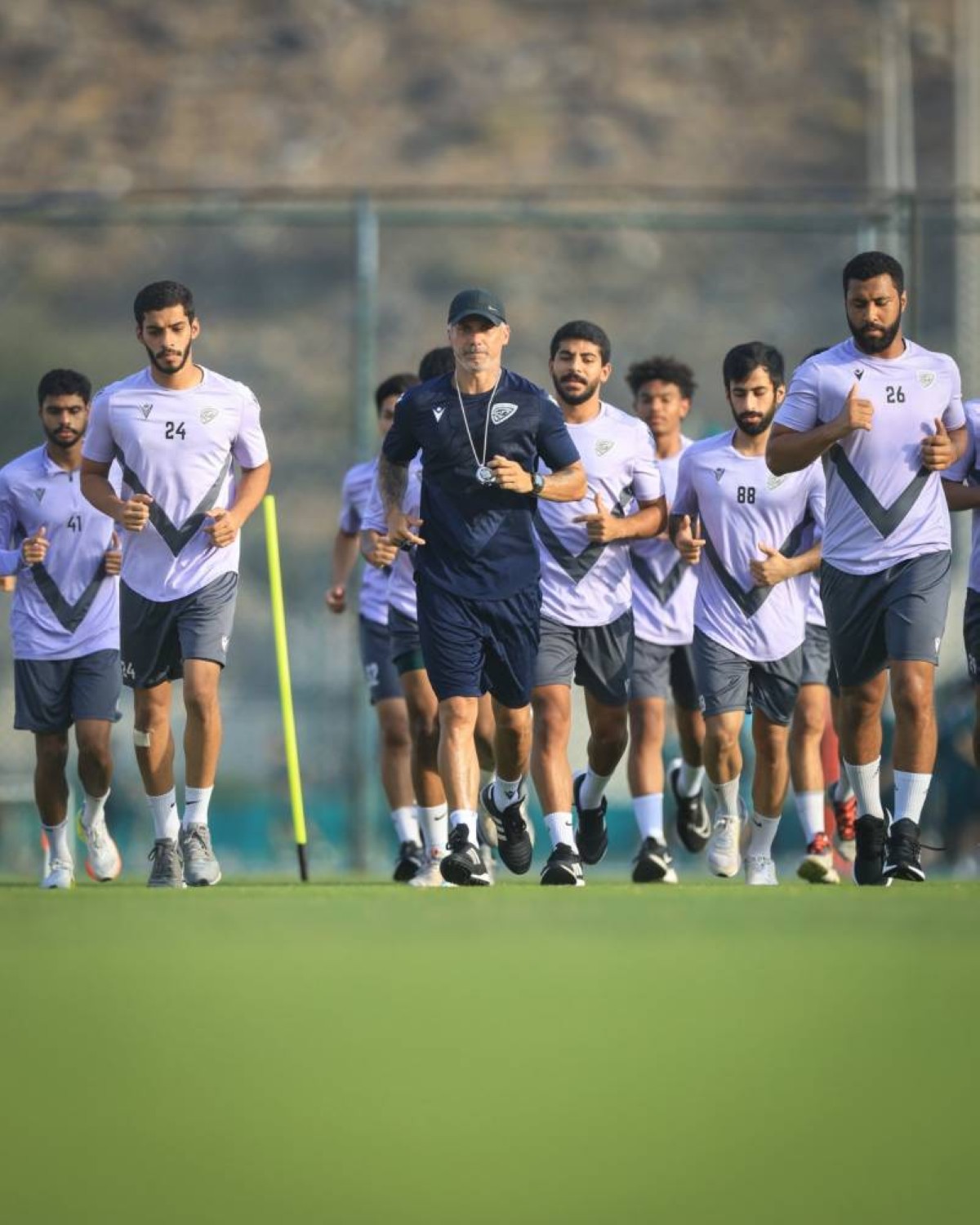 النمر: خورفكان يدرك صعوبة مواجهة العين وهدفنا نتيجة إيجابية