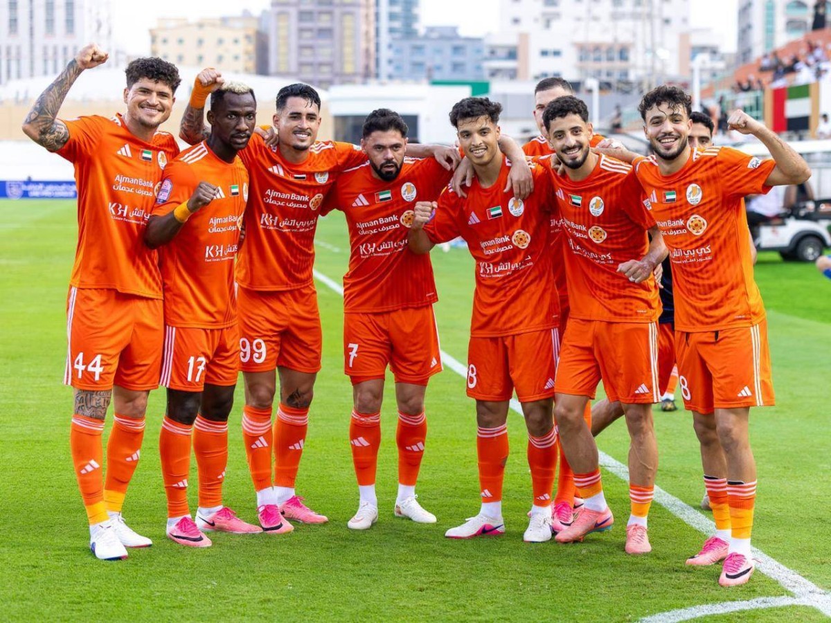 وليد أزرو يهدي عجمان 3 نقاط ثمينة أمام حتا في الثواني الأخيرة